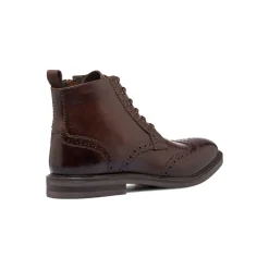 Hot Stivaletti eleganti in pelle marroni da uomo con dettagli brogue Uomo Scarpe Eleganti Uomo|Scarpe Cerimonia Uomo