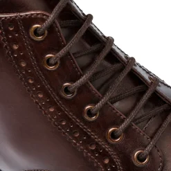 Hot Stivaletti eleganti in pelle marroni da uomo con dettagli brogue Uomo Scarpe Eleganti Uomo|Scarpe Cerimonia Uomo