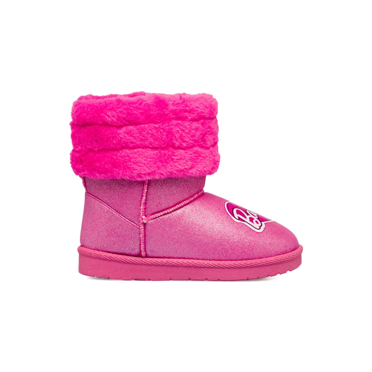 Sale Stivaletti imbottiti da bambina fucsia con logo Bambino Stivaletti Bambina|Stivaletti Cozy Boots