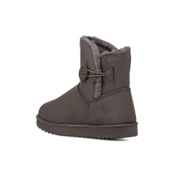 New Stivaletti imbottiti da donna grigi con interno in finta pelliccia Donna Stivaletti Cozy Boots Donna|Stivaletti Donna