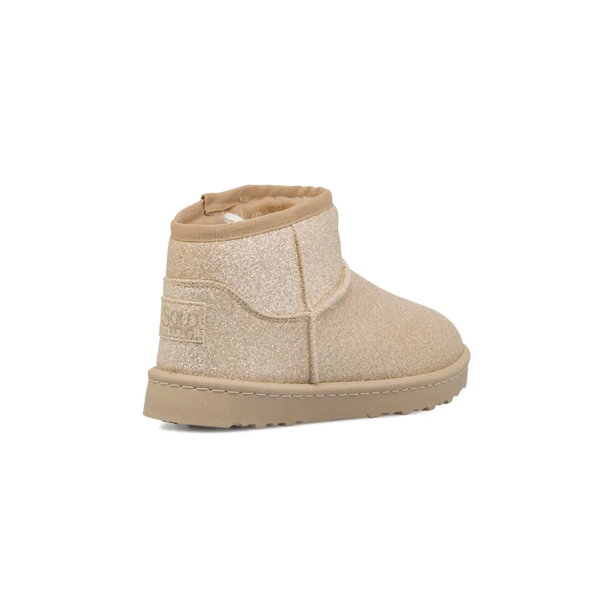 Clearance Stivaletti imbottiti da ragazza color champagne con interno in finta pelliccia Solo Soprani Bambino Stivaletti Cozy Boots|Stivaletti Bambina