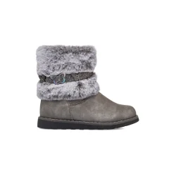 Sale Stivaletti imbottiti grigi da bambina con finta pelliccia Bambino Stivaletti Cozy Boots|Stivaletti Bambina