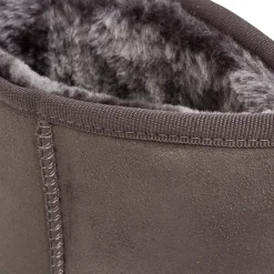 Hot Stivaletti imbottiti grigi da donna effetto scamosciato Donna Stivaletti Cozy Boots Donna|Stivaletti Donna