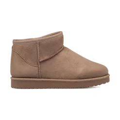 Stivaletti imbottiti khaki in microfibra da donna Donna Stivaletti Donna|Stivaletti Cozy Boots Donna
