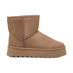 Discount Stivaletti imbottiti khaki da donna con suola platform Donna Stivaletti Donna|Stivaletti Cozy Boots Donna
