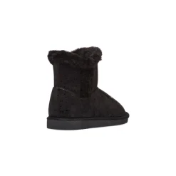 Best Stivaletti imbottiti neri da bambina con stelline e finta pelliccia Bambino Stivaletti Cozy Boots|Stivaletti Bambina