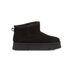 Sale Stivaletti imbottiti neri effetto scamosciato da ragazza Bambino Stivaletti Cozy Boots|Stivaletti Bambina