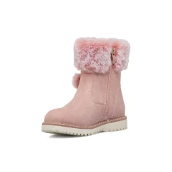 Sale Stivaletti imbottiti rosa da Bambina con pon pon Bambino Stivaletti Bambina