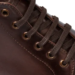 Hot Stivaletti in pelle marroni da uomo con zip sul lato Uomo Look Marrone Uomo 👞|Polacchine Uomo