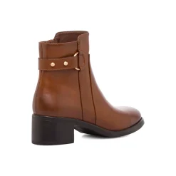 Sale Stivaletti marroni con tacco 5 cm da donna Donna Stivaletti Donna