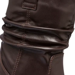 Sale Stivaletti marroni da Donna con tacco 6,5 cm Donna Stivaletti Donna