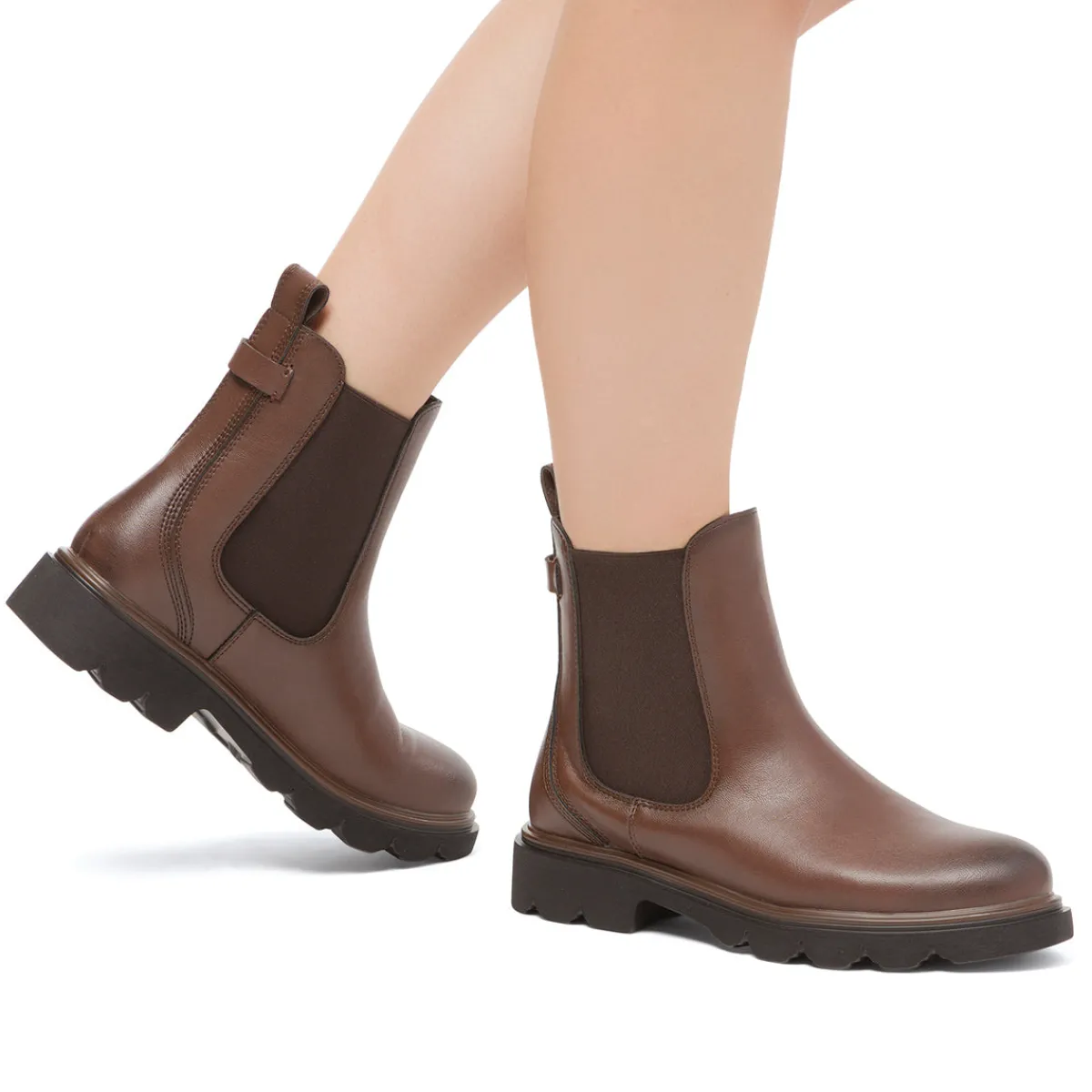 Hot Stivaletti marroni da Donna Donna Stivaletti Donna