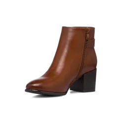 Best Stivaletti marroni da donna con tacco 6 cm e cinturino Donna Stivaletti Donna