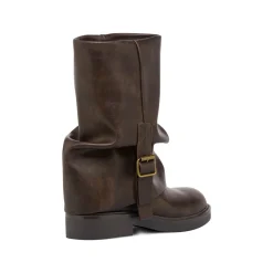 Clearance Stivaletti marroni da Donna con fibbia Donna Stivaletti Donna