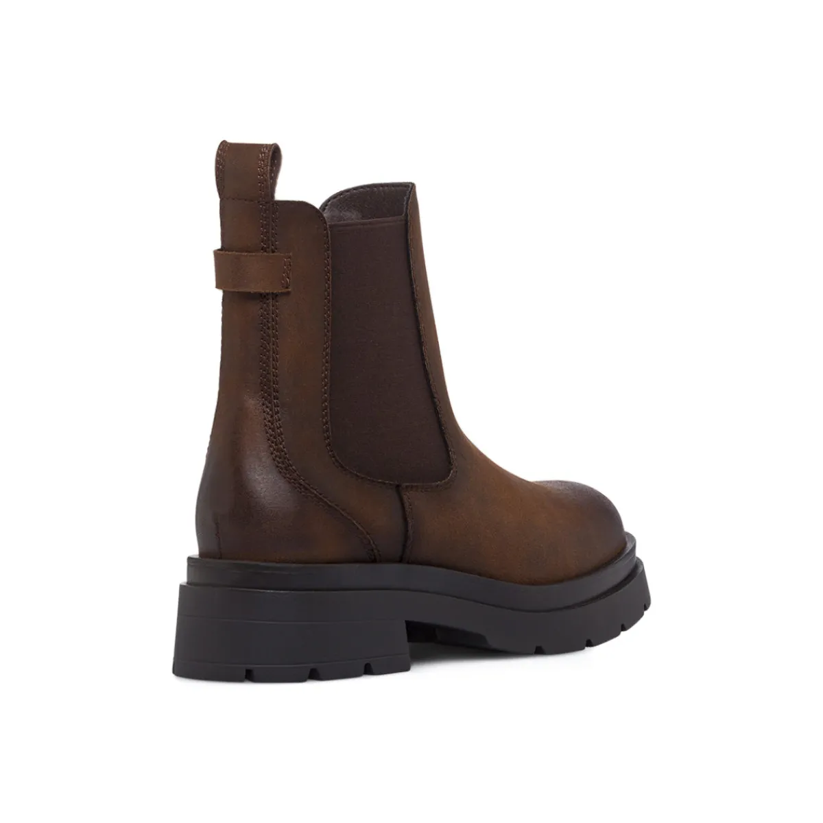 Online Stivaletti marroni da Donna effetto consumato Donna Stivaletti Donna