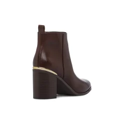 Clearance Stivaletti marroni da Donna con tacco 8 cm Donna Stivaletti Donna