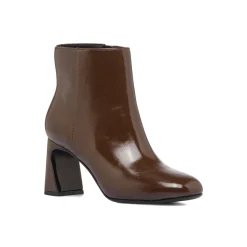 New Stivaletti marroni da Donna con tacco 7,5 cm Donna Stivaletti Donna