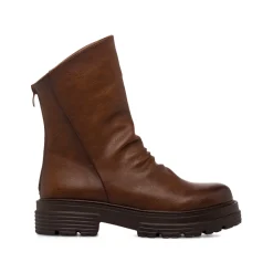 Sale Stivaletti marroni da Donna con zip Donna Stivaletti Donna