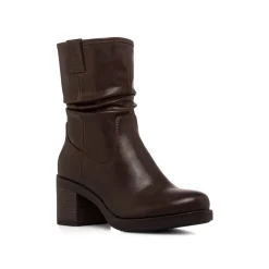 Stivaletti marroni da Donna con tacco 6,5 cm Donna Stivaletti Donna