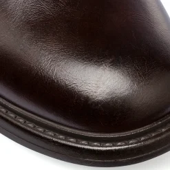 Best Stivaletti marroni da Uomo con zip Uomo Look Marrone Uomo 👞|Scarponcini E Anfibi Uomo