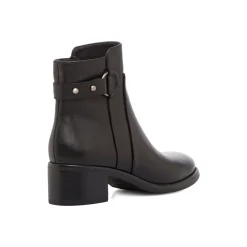 Stivaletti neri con tacco da donna Donna Stivaletti Donna