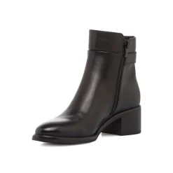 Stivaletti neri con tacco da donna Donna Stivaletti Donna