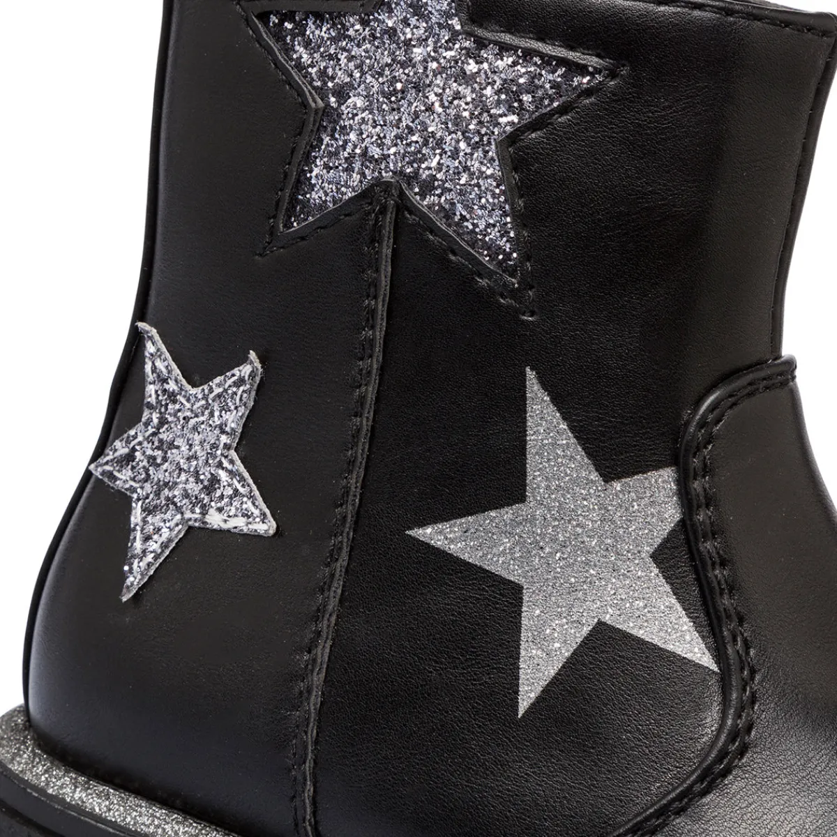 Outlet Stivaletti neri da bambina Bambino Stivaletti Bambina