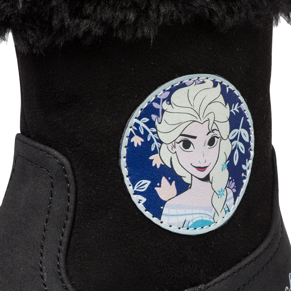 Hot Stivaletti neri da bambina con stampa Bambino Stivaletti Bambina