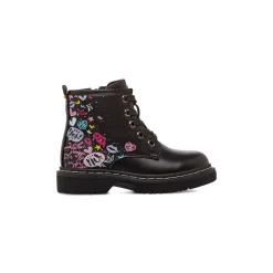 Sale Stivaletti neri da Bambina con stampa graffiti Bambino Stivaletti Bambina