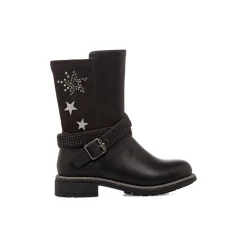 Stivaletti neri da Bambina con dettagli glitter Bambino Stivaletti Bambina