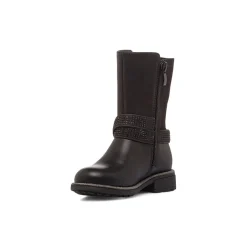 Stivaletti neri da Bambina con dettagli glitter Bambino Stivaletti Bambina