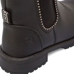 Stivaletti neri da Bambina con borchie Bambino Stivaletti Bambina