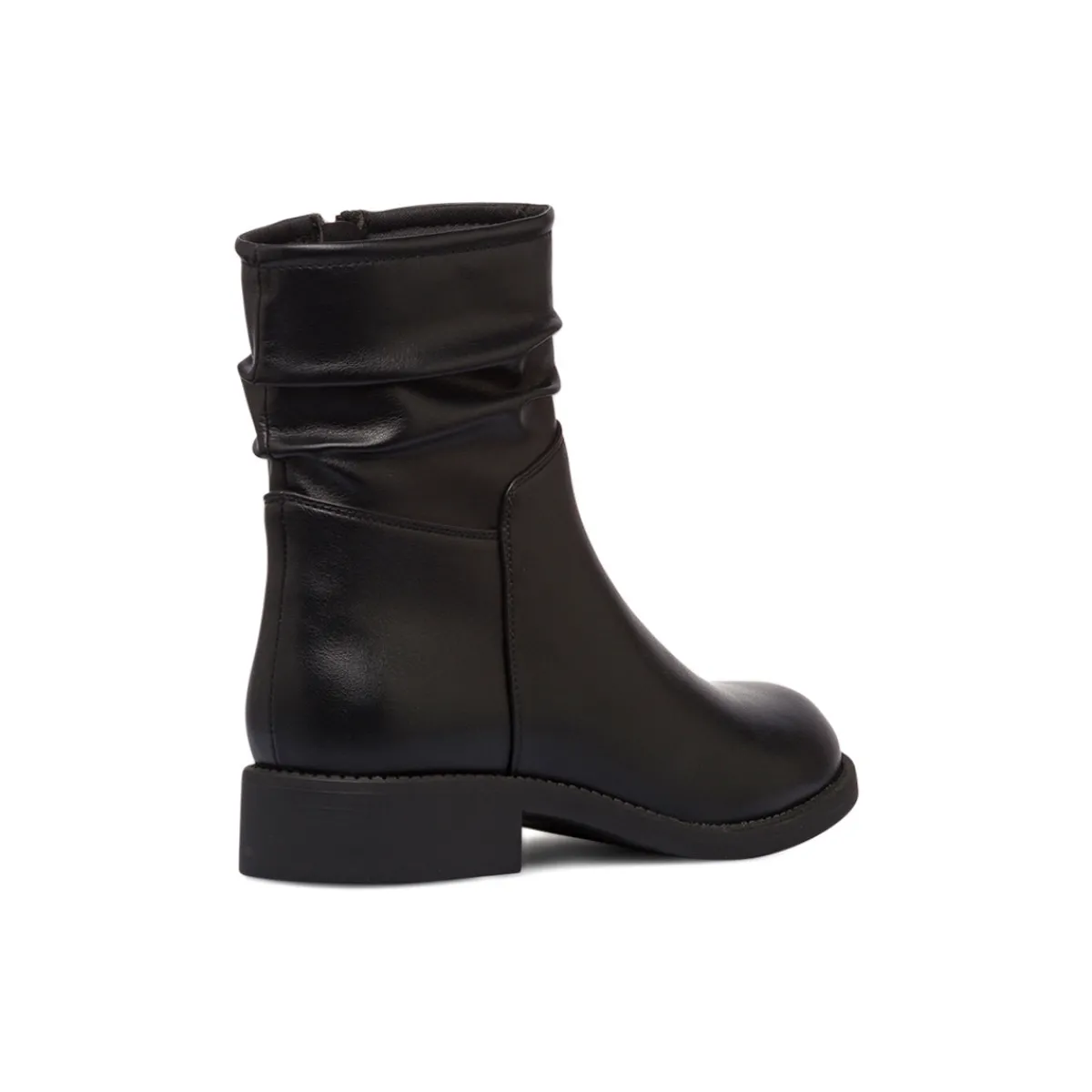 New Stivaletti neri da Donna effetto scamosciato Donna Stivaletti Donna