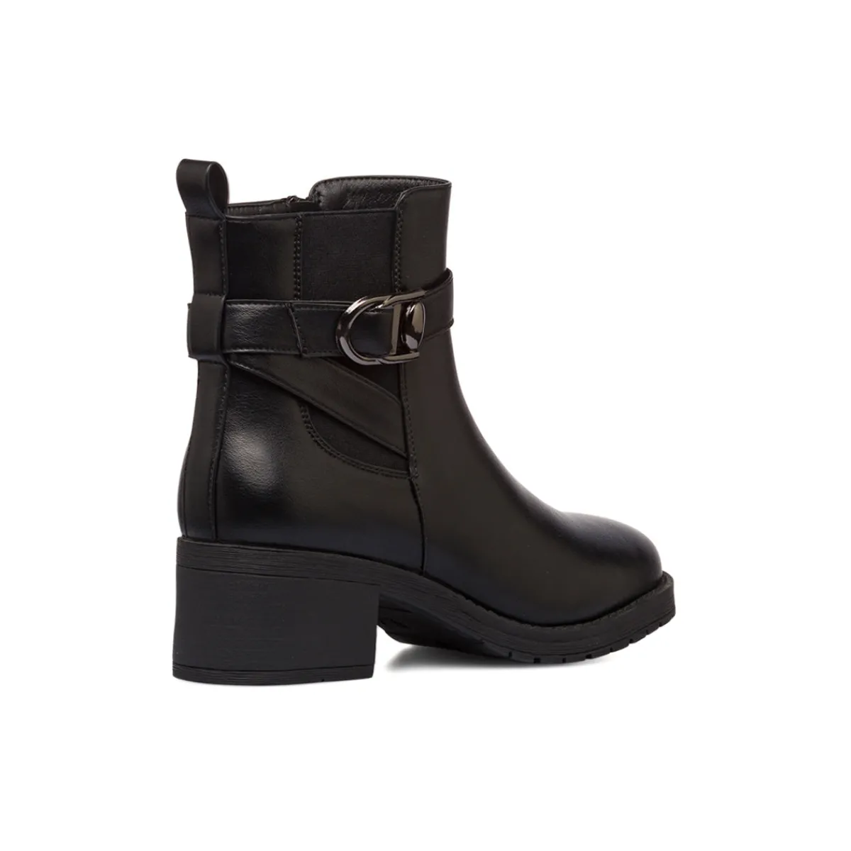 Outlet Stivaletti neri da Donna con fibbia Donna Stivaletti Donna