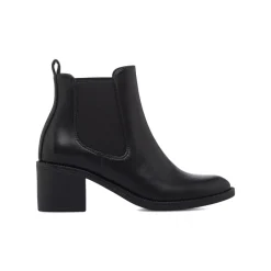 Outlet Stivaletti neri da Donna con elastico laterale Donna Stivaletti Donna