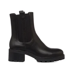 Hot Stivaletti neri da Donna con tacco 5,5 cm Donna Stivaletti Donna