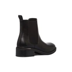 Online Stivaletti neri da donna con fascia elastica Donna Scarpe Comfort|Stivaletti Donna