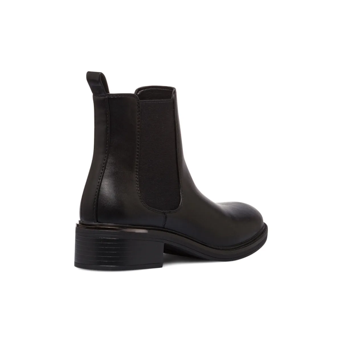 Online Stivaletti neri da donna con fascia elastica Donna Scarpe Comfort|Stivaletti Donna