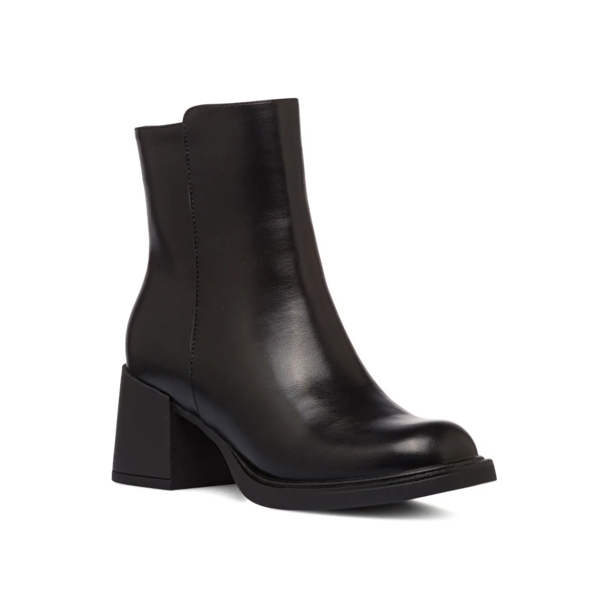 Discount Stivaletti neri da Donna con tacco 6,5 cm Donna Stivaletti Donna