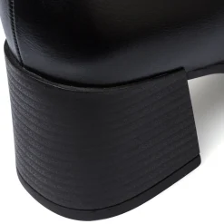 Discount Stivaletti neri da Donna con tacco 6,5 cm Donna Stivaletti Donna