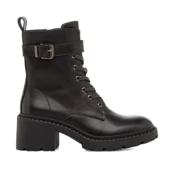 Clearance Stivaletti neri da Donna con fibbia Donna Stivaletti Donna|Scarponcini E Anfibi Donna