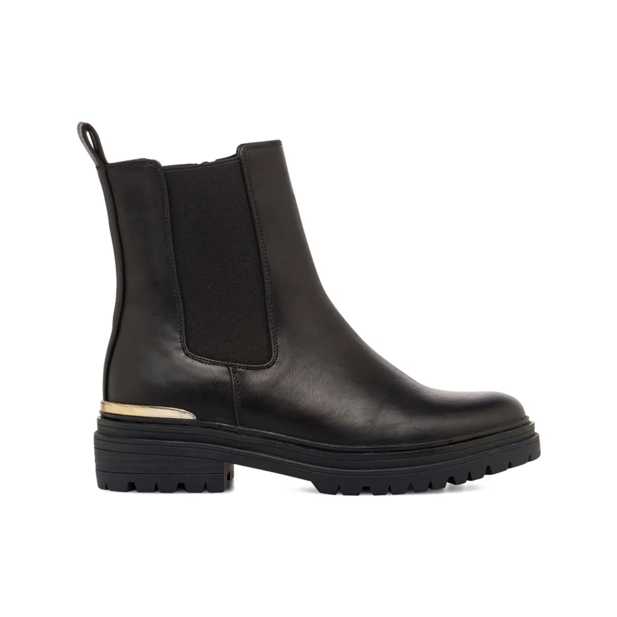 Best Stivaletti neri da Donna con inserto oro Donna Stivaletti Donna