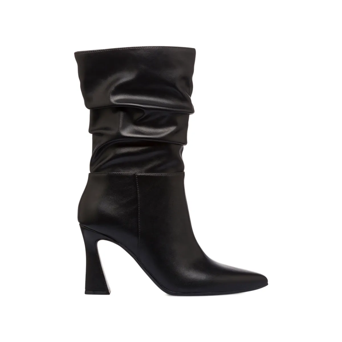 New Stivaletti neri da Donna con tacco 9 cm Donna Stivali Donna|Stivaletti Donna