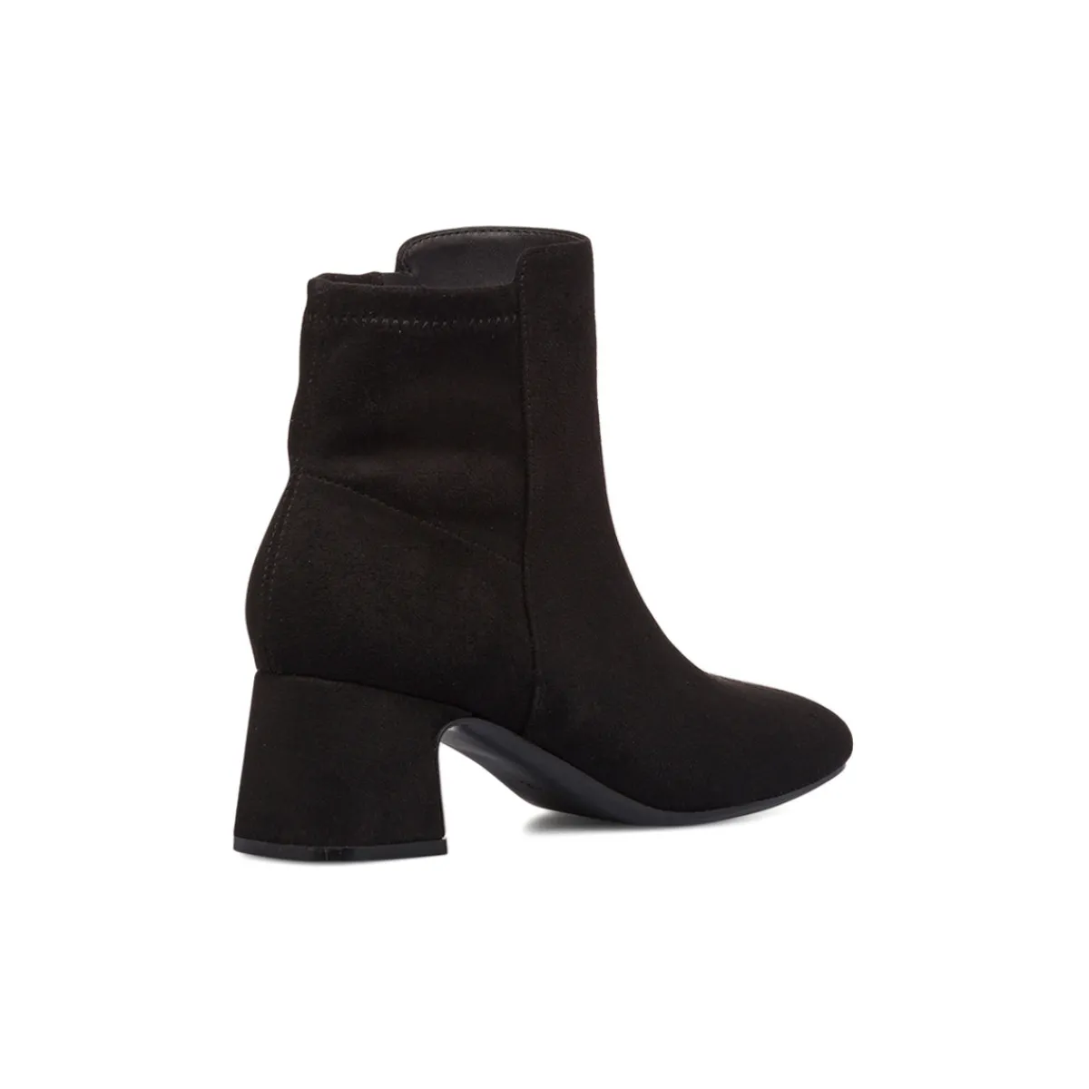 Clearance Stivaletti neri da Donna con tacco 6,5 cm effetto scamosciato Swish Jeans Donna Stivaletti Donna