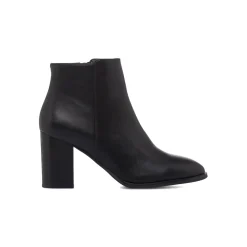 Online Stivaletti neri da Donna con tacco 8 cm Donna Stivaletti Donna