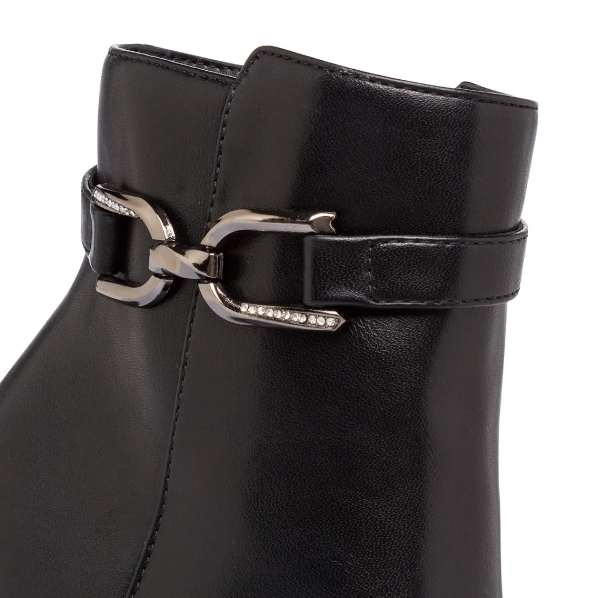 Best Stivaletti neri da Donna con tacco a colonna 10 cm Donna Stivaletti Donna