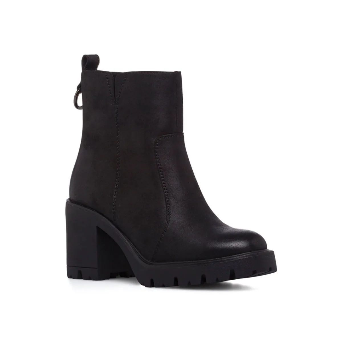 Online Stivaletti neri da Donna con tacco 8 cm Donna Stivaletti Donna