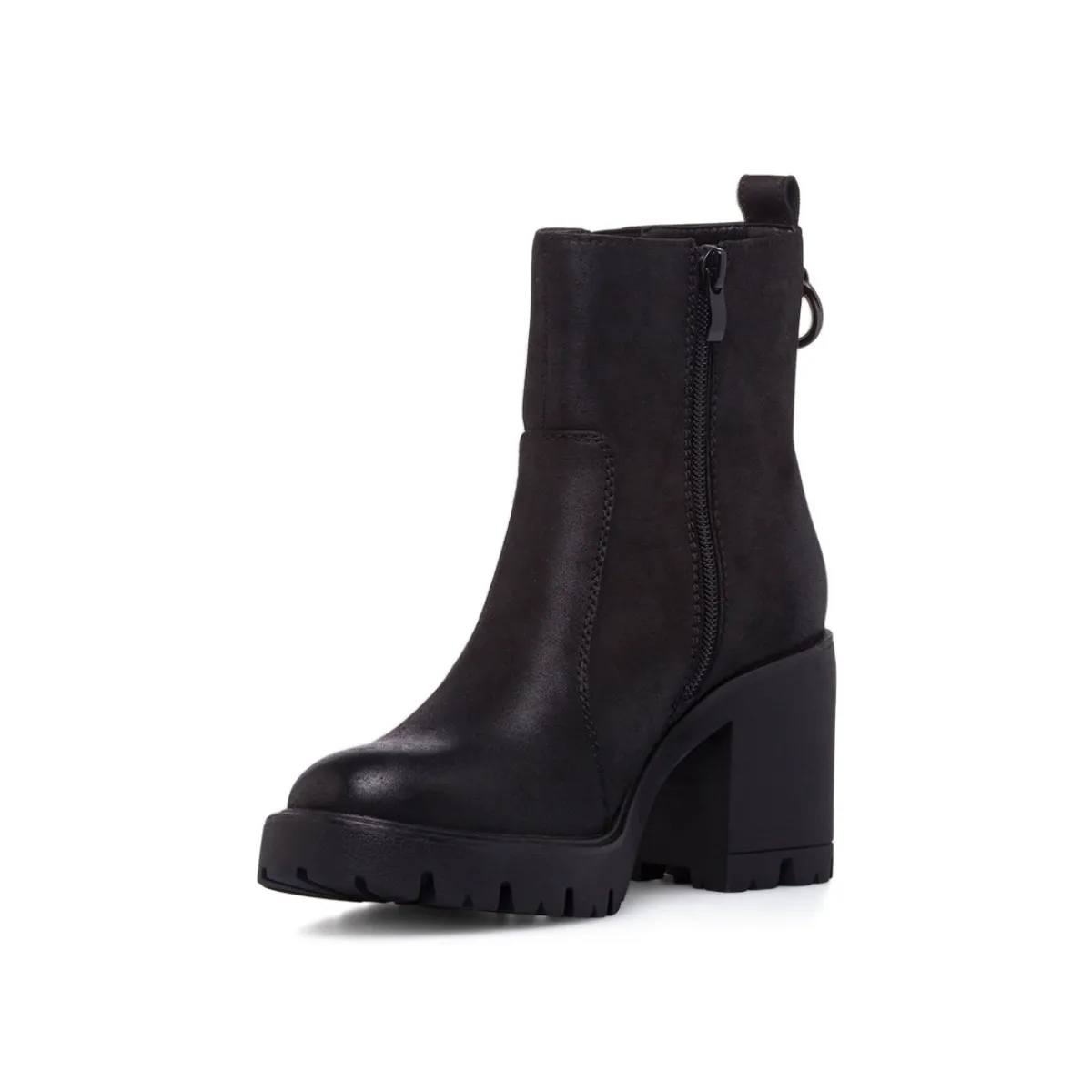 Online Stivaletti neri da Donna con tacco 8 cm Donna Stivaletti Donna