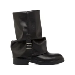 Online Stivaletti neri da Donna con fibbia Donna Stivaletti Donna