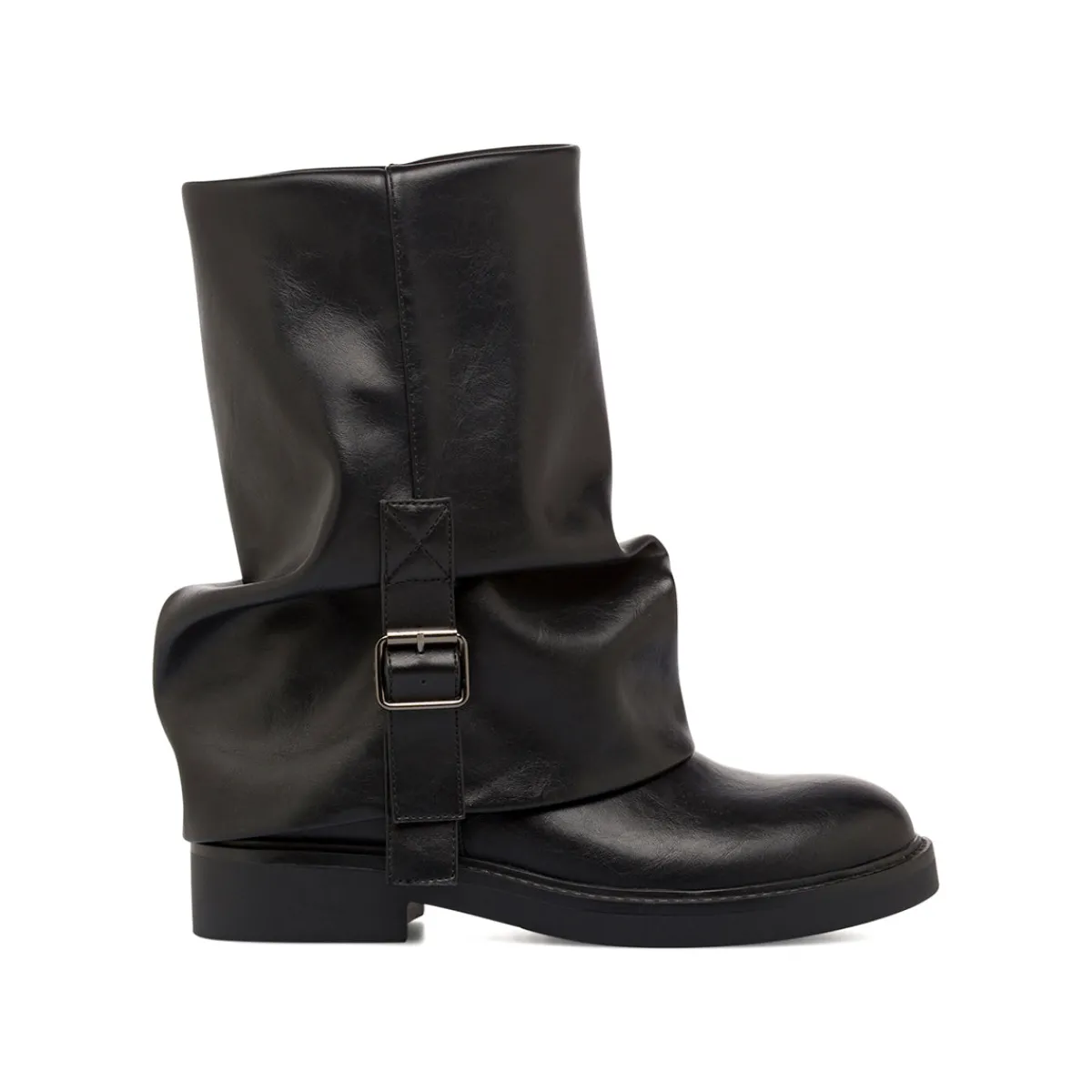 Online Stivaletti neri da Donna con fibbia Donna Stivaletti Donna